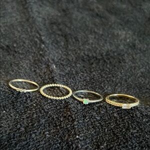 Cute petite rings, great for stacking